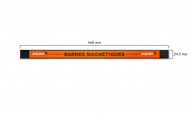 Kit Barres Porte-outils 8x61cm Barre magnétique Atelier Montage