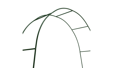 Arches de jardin arrondies 235cm - lot de 2