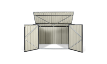 Abri multi-rangement métal