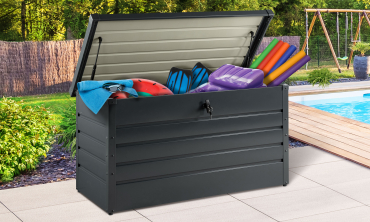 Coffre de jardin métal 350L