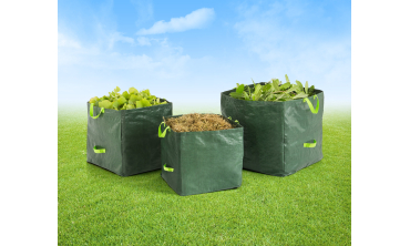 Sacs de jardin avec poignées - lot de 3