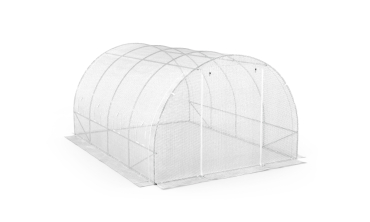 Serre tunnel blanche 3x4m toutes saisons