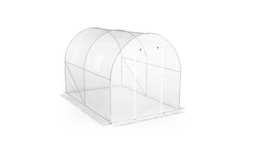 Serre tunnel blanche 3x2m toutes saisons