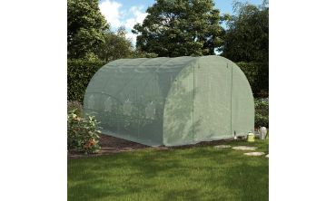 Serre tunnel verte 3x4m toutes saisons