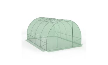 Serre tunnel verte 3x4m toutes saisons