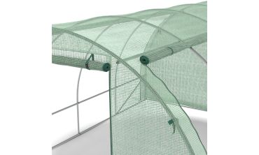 Serre tunnel verte 3x4m toutes saisons