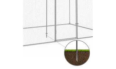 Volière grillagée 6m² - 3x2m
