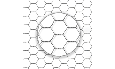 Volière grillagée 18m² - 6x3m