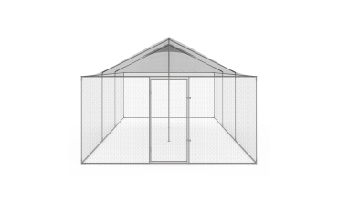 Volière grillagée 18m² - 6x3m