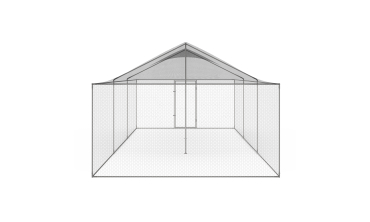 Volière grillagée 18m² - 6x3m