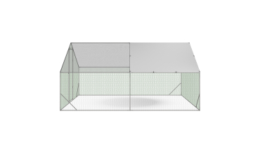 Enclos grillagé pour poules 12m² - 3x4m Enclos grillagé pour poules 12m² - 3x4m