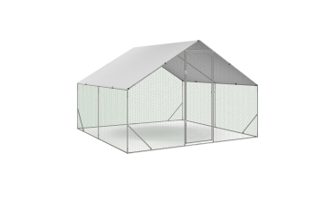 Enclos grillagé pour poules 9m² - 3x3m