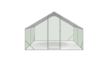 Enclos grillagé pour poules 9m² - 3x3m