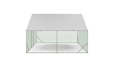 Enclos grillagé pour poules 9m² - 3x3m
