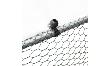 Enclos grillagé pour poules 9m² - 3x3m