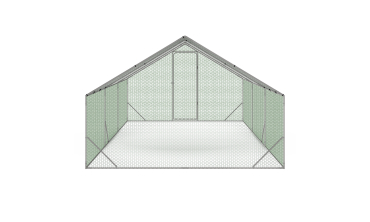 Enclos grillagé pour poules 18m² - 3x6m