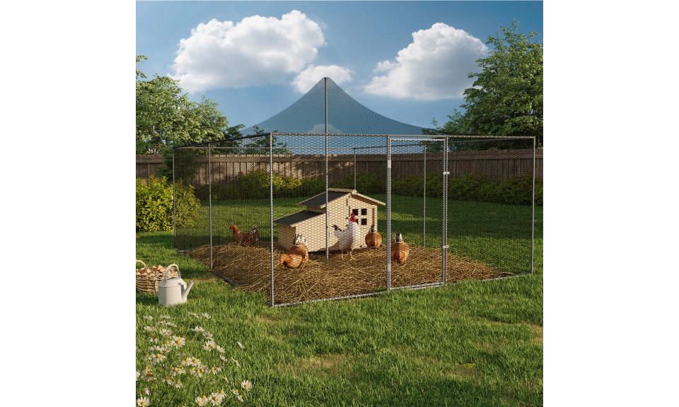 Volière grillagée 12m² - 3x4m