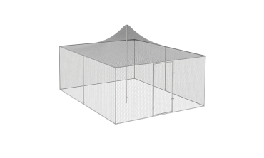 Volière grillagée 12m² - 3x4m