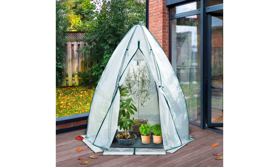 Serre d'hivernage Teepee 140x140x160cm