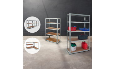 Etagère acier 5 niveaux charges lourdes