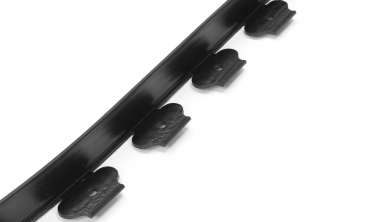 Bordurette 10m pour parterre en plastique noir