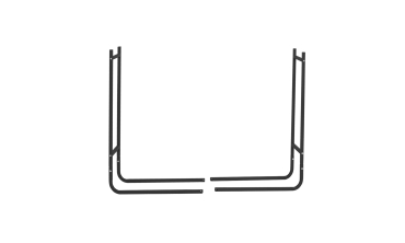 Serre-bûches extensible métal
