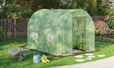 Serre 6m² verte - gamme maraîchère
