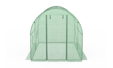 Serre 6m² verte - gamme maraîchère