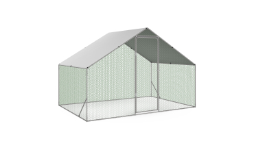 Enclos grillagé pour poules 6m² - 3x2m