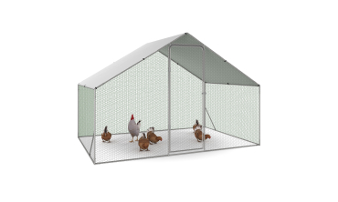 Enclos grillagé pour poules 6m² - 3x2m