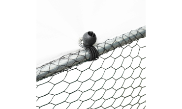 Enclos grillagé pour poules 6m² - 3x2m