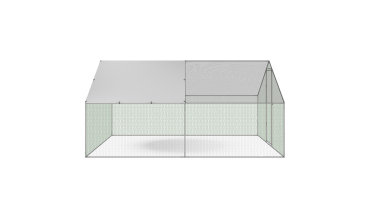 Enclos grillagé pour poules 12m² - 3x4m