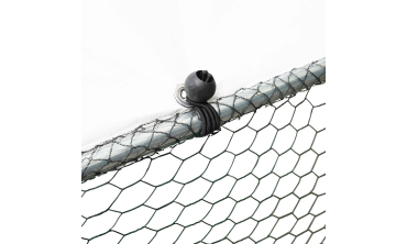 Enclos grillagé pour poules 12m² - 3x4m